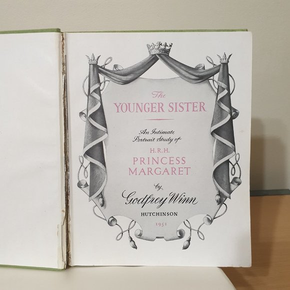 Princess Margaret The Youngest Sister Hardback Book by Godfrey Winn 1951 - Picture 4 of 11